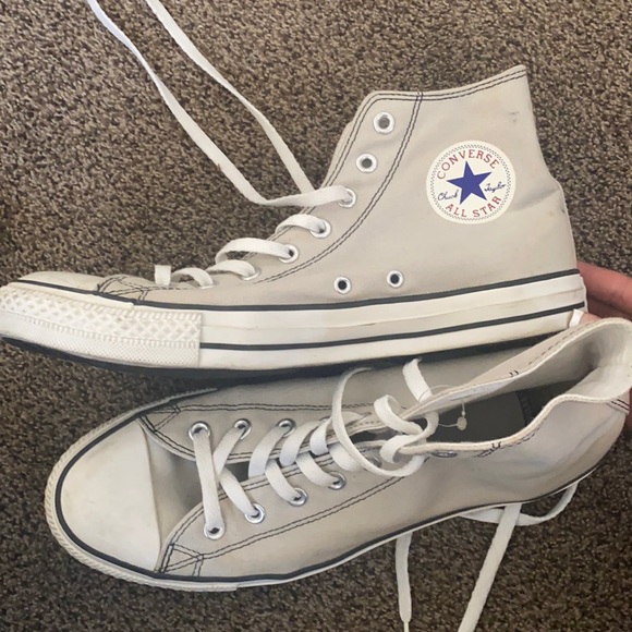 Grey all star converse